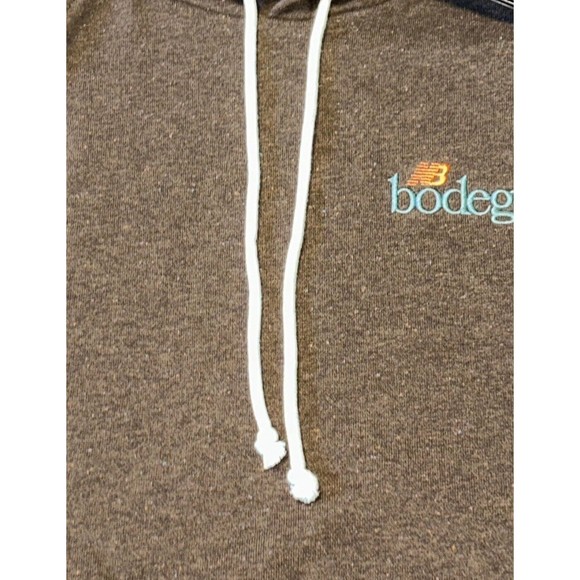 New Balance x Bodega Anniversary Here To Stay Duo Hoodie Brown RARE (M) MT33571 - Picture 5 of 7